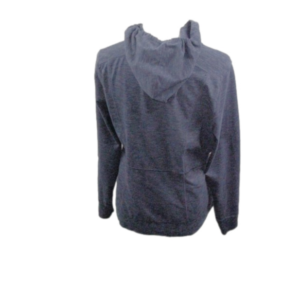 Tek Gear DryTek Navy Blue Zip Front Hoodie Size Large - Picture 3 of 4